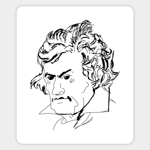 Ludwig Von Beethoven in Black Magnet by JennaBunnies